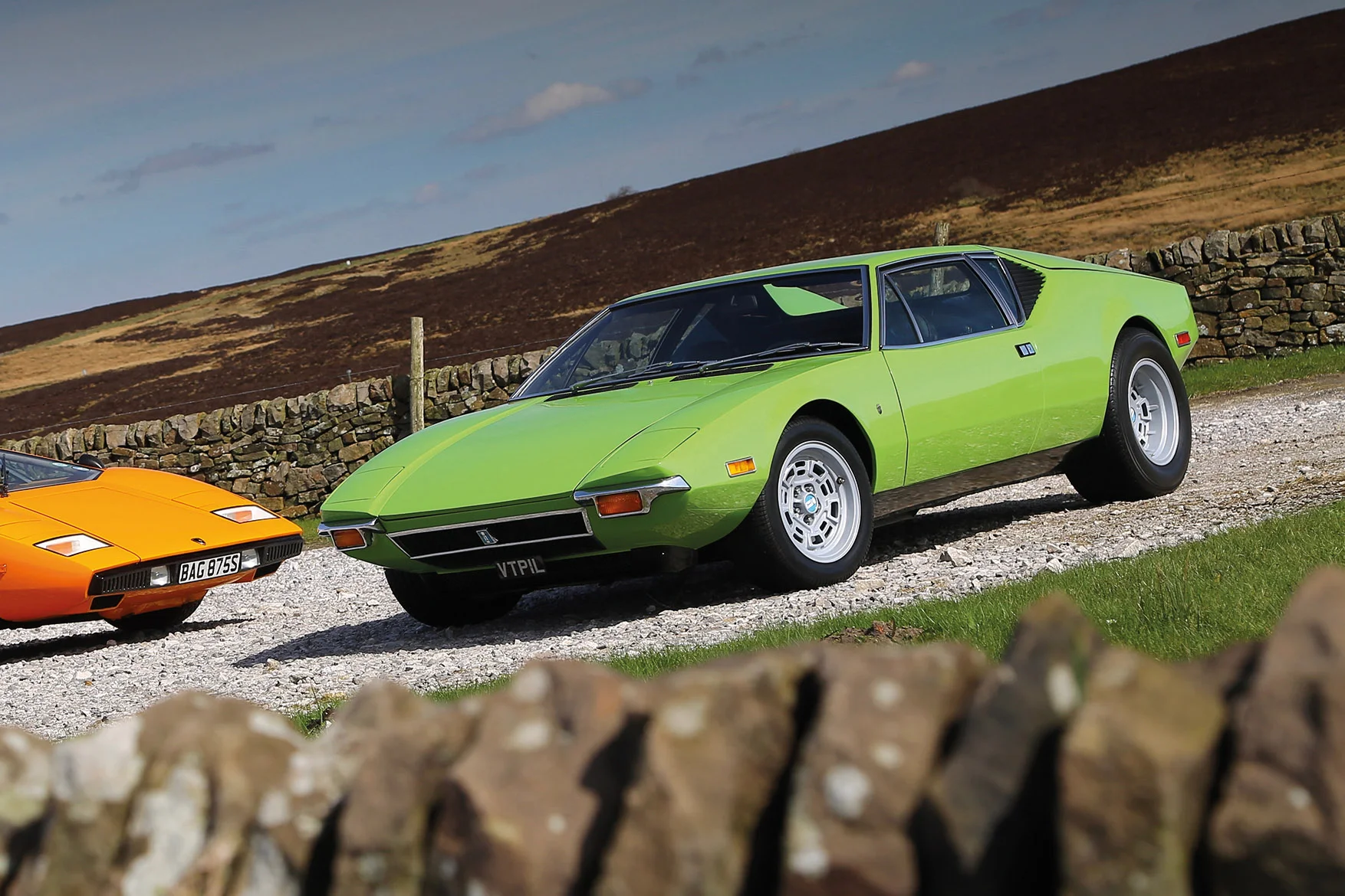 De Tomaso Pantera L/GTS アート作品　パネル De Tomaso Pantera L Guide — Supercar Nostalgia